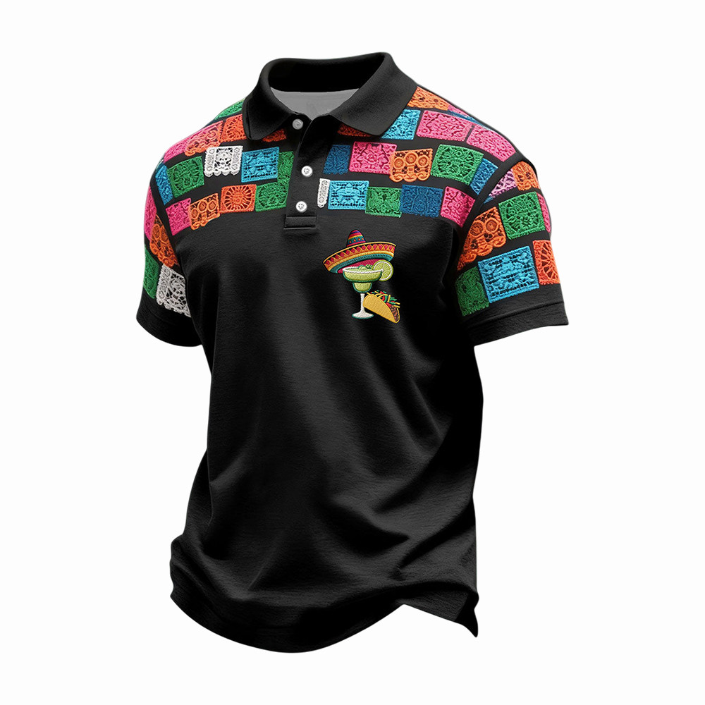 Funny Cinco De Mayo Drinks Polo Shirt Mexican Fiesta Clothing Mexican Gift Items