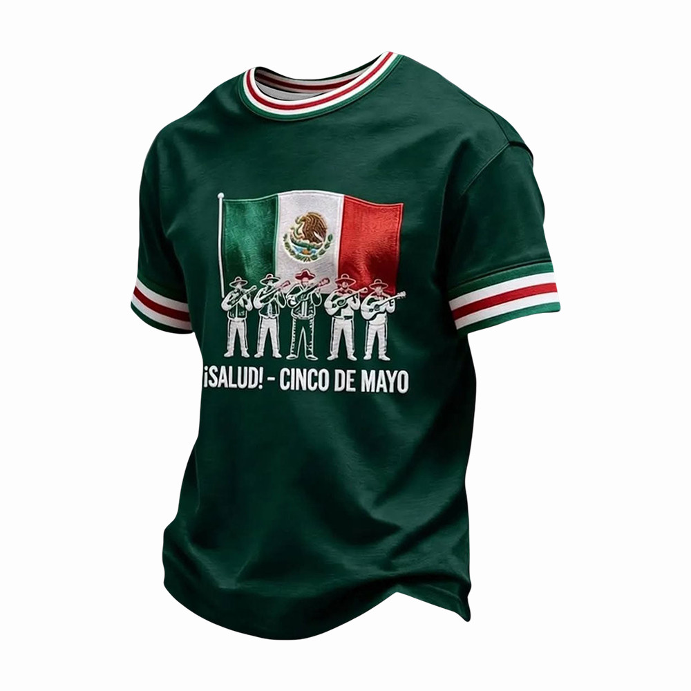 Funny Cinco De Mayo Drinks T-Shirt Mexico Festival Clothing Gift For Boyfriend