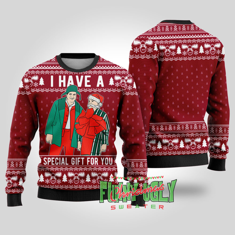 Funny Cousin Eddie National Lampoon Christmas Sweater Cardinal Red Trending Christmas Merch Gift 2025 Collection