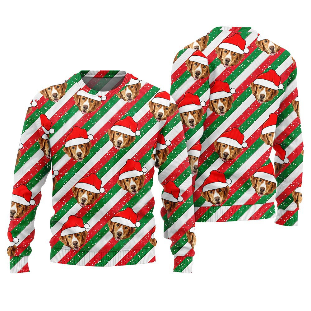 Funny Custom Dog Christmas Sweater Funny Ugly Christmas Sweater
