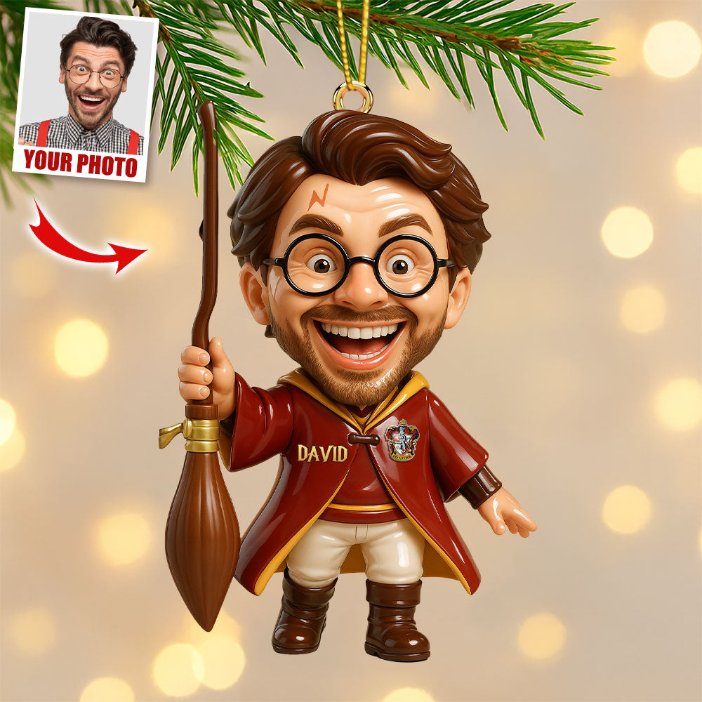 Funny Fantasy Ornament - Custom Photo Gifts For Fantasy Novel Fans - Fun Holiday Ornament Gift Funny Fantasy Ornament - Custom Photo Gifts For Fantasy Novel Fans - Fun Holiday Ornament Gift