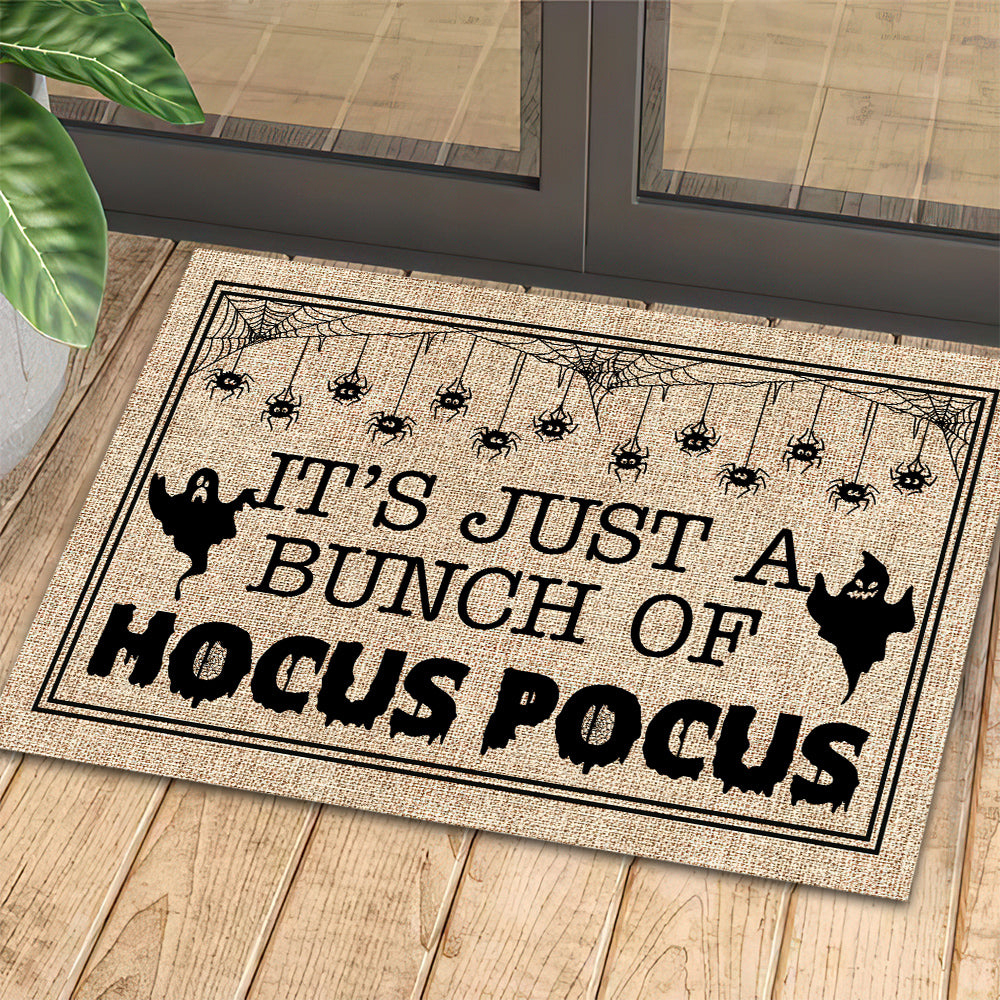 Funny Halloween Doormat Its Just A Hocus Pocus Doormat For Home Decor Housewarming Gift Welcome Mat Gift