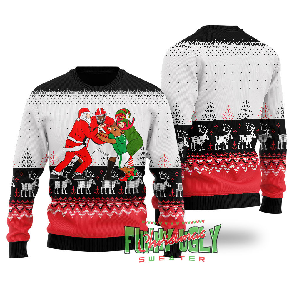 Funny Jordan Davis Ugly Christmas Sweater Black Exclusive Christmas Sweater Merch Gift Edition