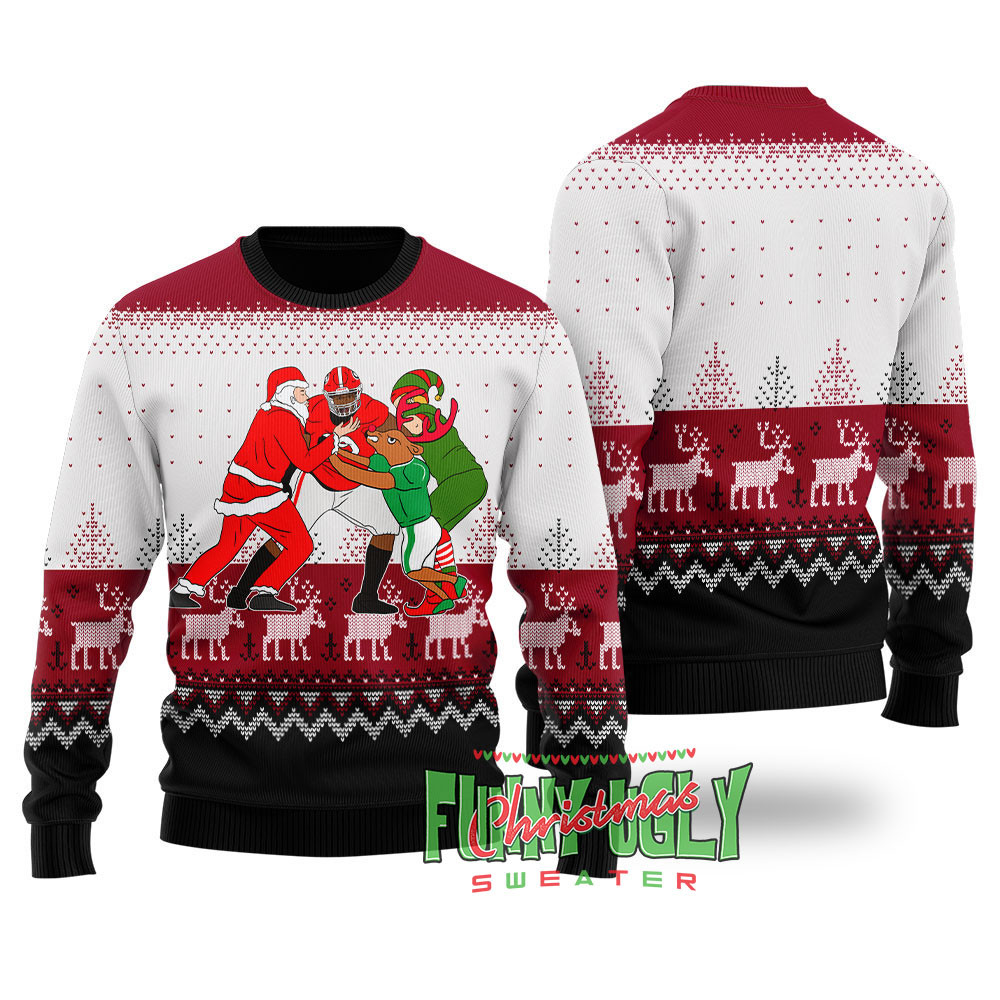 Funny Jordan Davis Ugly Christmas Sweater Cardinal Red Holiday Gift Merch That Everyone Will Adore