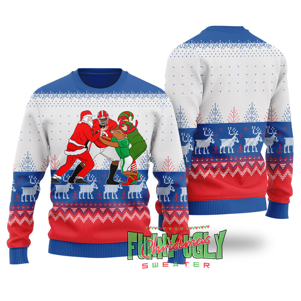 Funny Jordan Davis Ugly Christmas Sweater Royal Heartwarming Christmas Gift Sweater for Him or Her