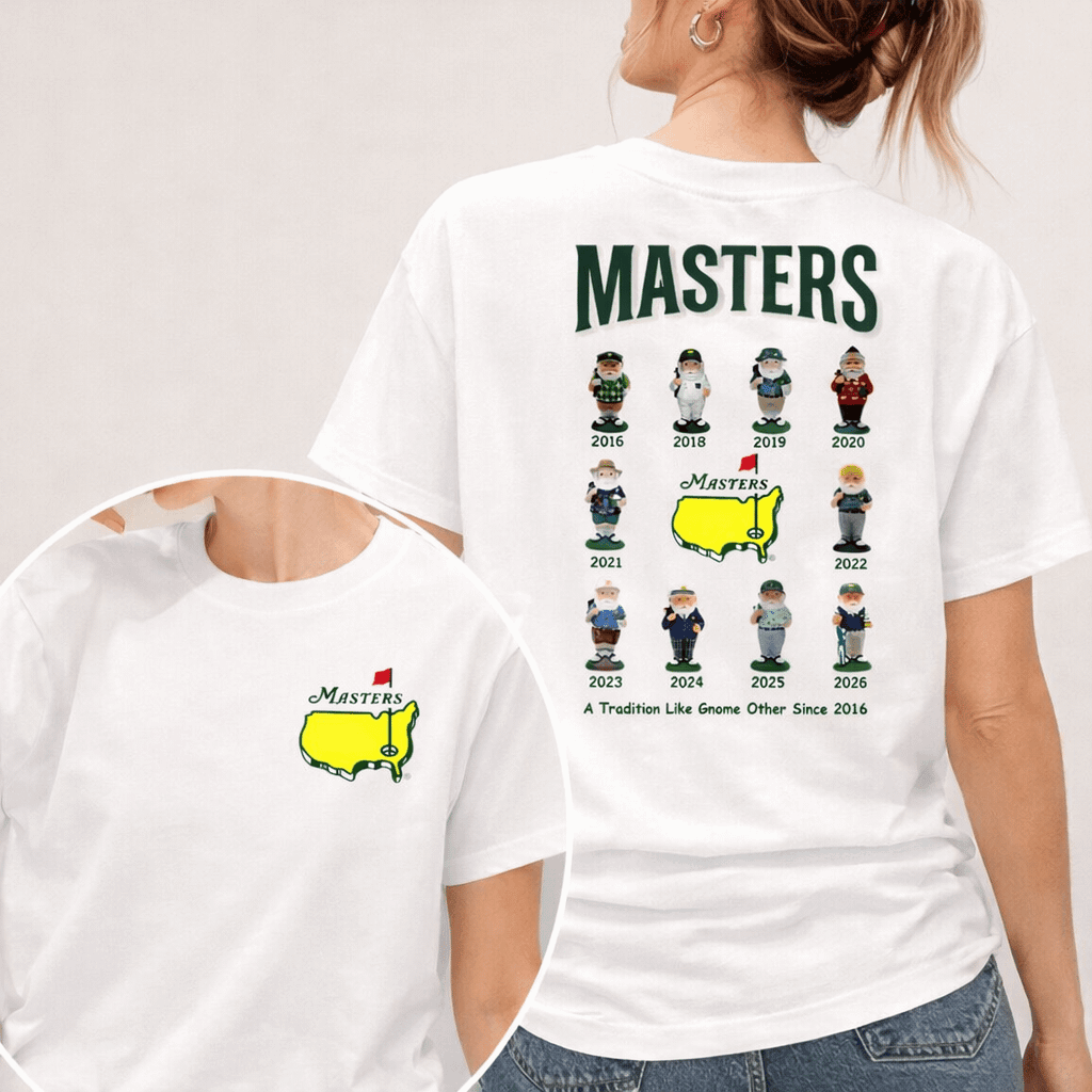 Funny Masters 2026 Gnome Tradition T-Shirt Aronimink Golf Club Clothes Mother's Day Gift