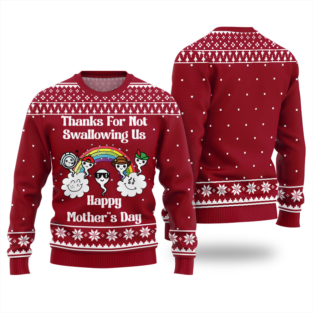 Funny Mother Day Christmas Sweater Perfect Holiday Gift Merch for Sweater Lovers