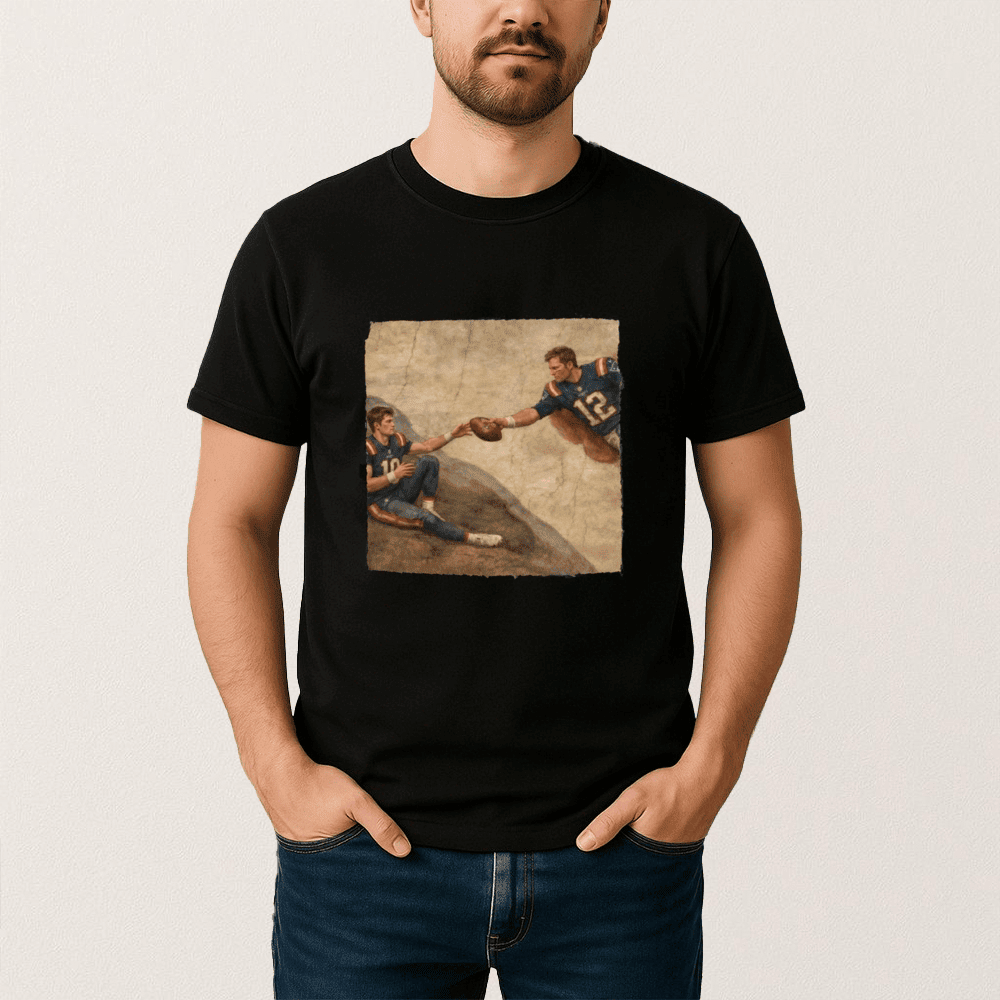 Funny New England Patriots Brady And Maye T-Shirt Patriots Football Clothes Best Fan Gear