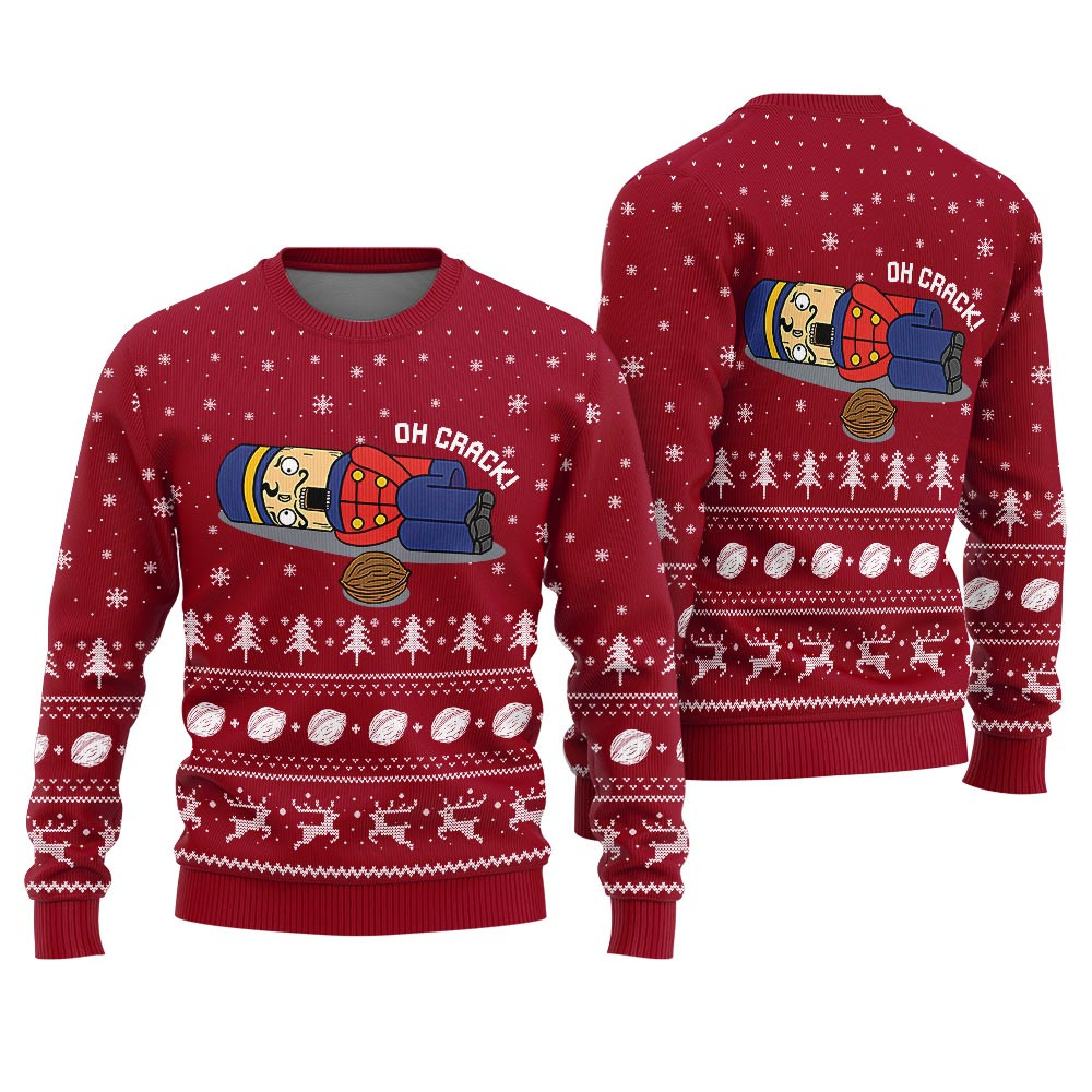 Funny Nutcracker Ugly Christmas Sweater Holiday Gift Merch That Everyone Will Adore