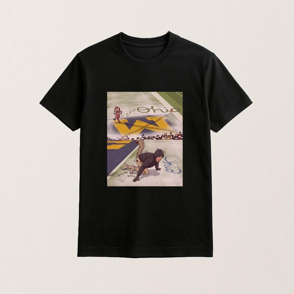 Funny Ohio State Brutus Crossing Out M Snow T-Shirt Humor Tee Unique Gift Ideas Funny Ohio State Brutus Crossing Out M Snow T-Shirt Humor Tee Unique Gift Ideas