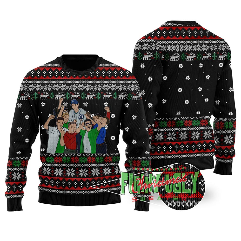 Funny Sandlot Ugly Christmas Sweater Funny Xmas Sweater for Ugly Sweater Parties