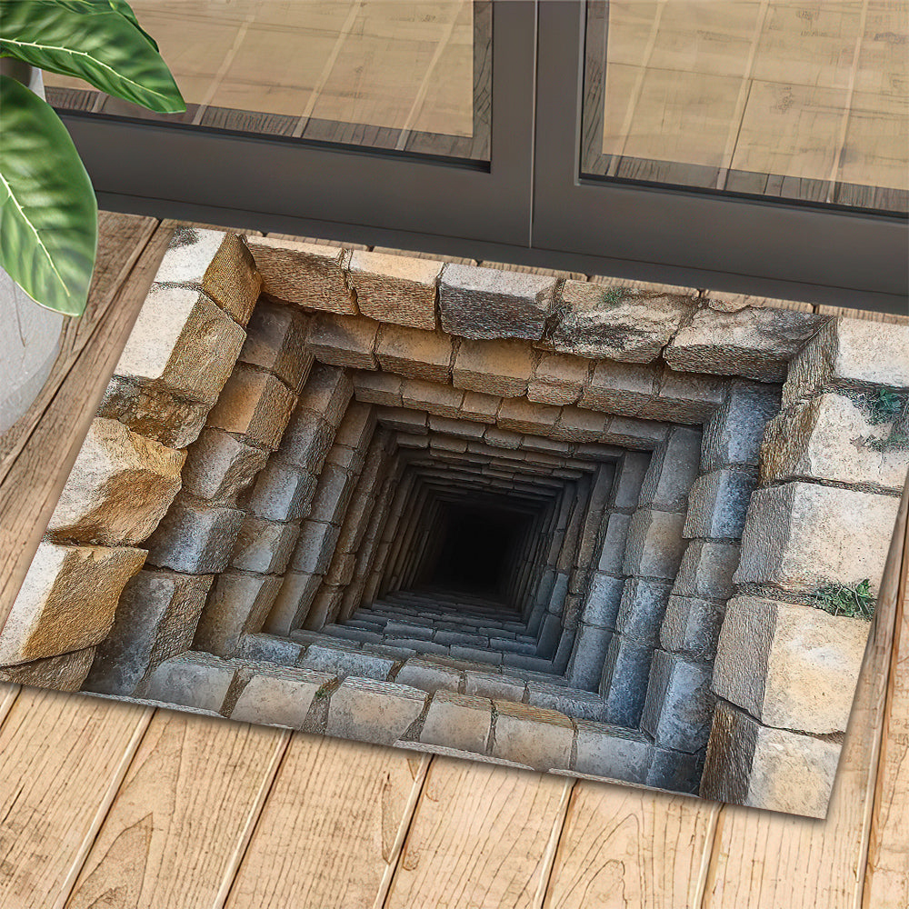 Funny Scare Doormat Optical Illusion Abyss Doormat For Home Decor Housewarming Gift Welcome Mat Gift