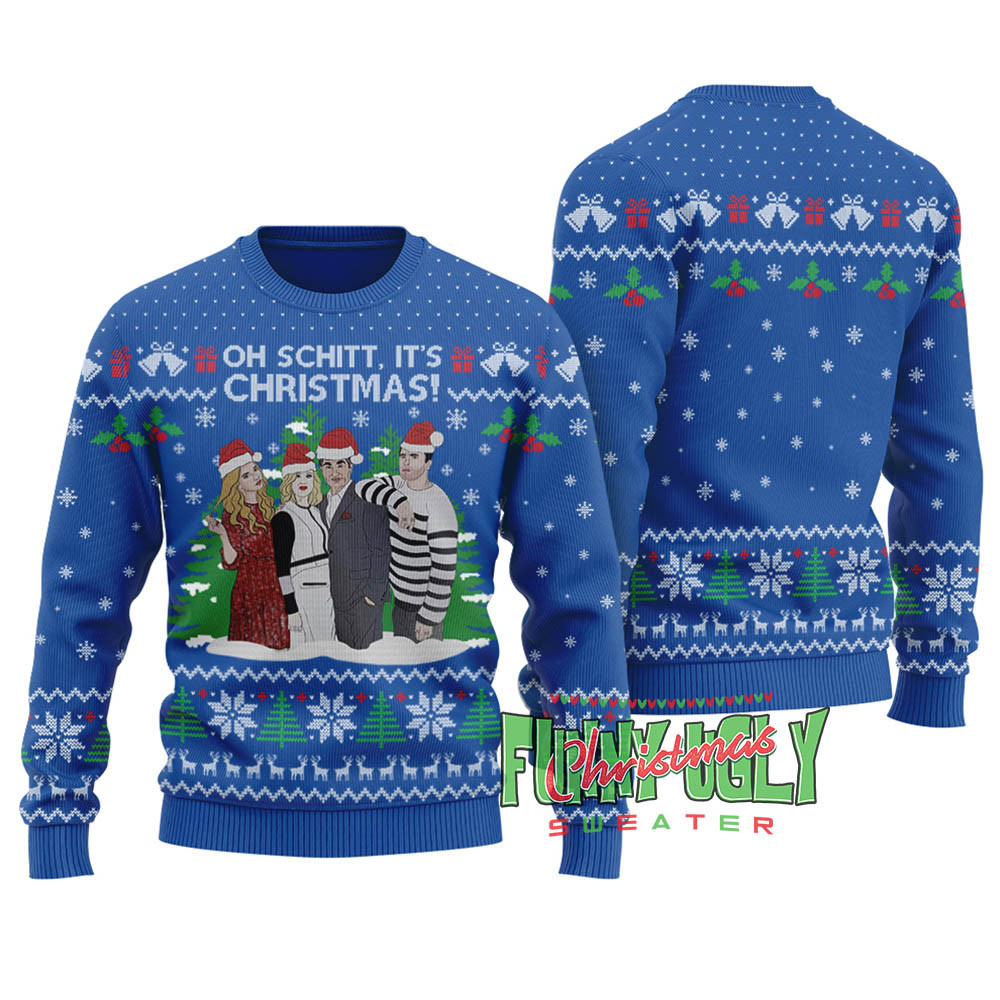 Funny Schitts Creek Christmas Sweater Royal Perfect Winter Merch Gift for the Holiday Spirit