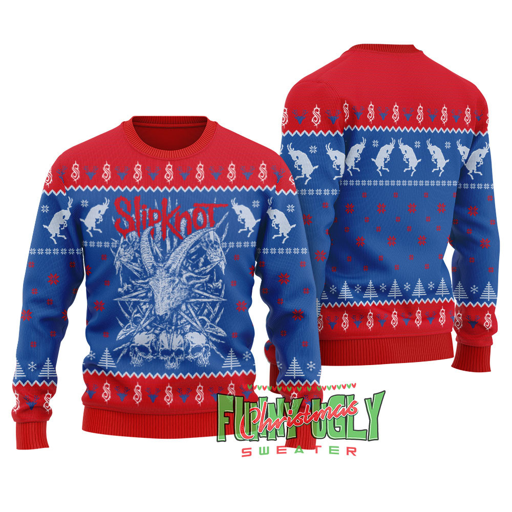 Funny Slipknot Christmas Sweater Royal Holiday Gift Merch That Everyone Will Adore
