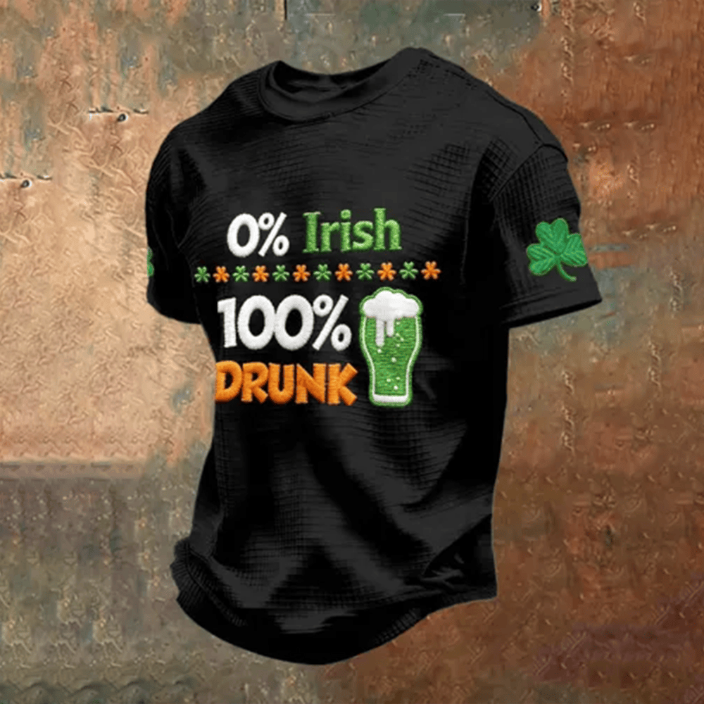 Funny St Patrick's Day Irish Beer T-Shirt St Pattys Day Outfit Gift Idea For Him