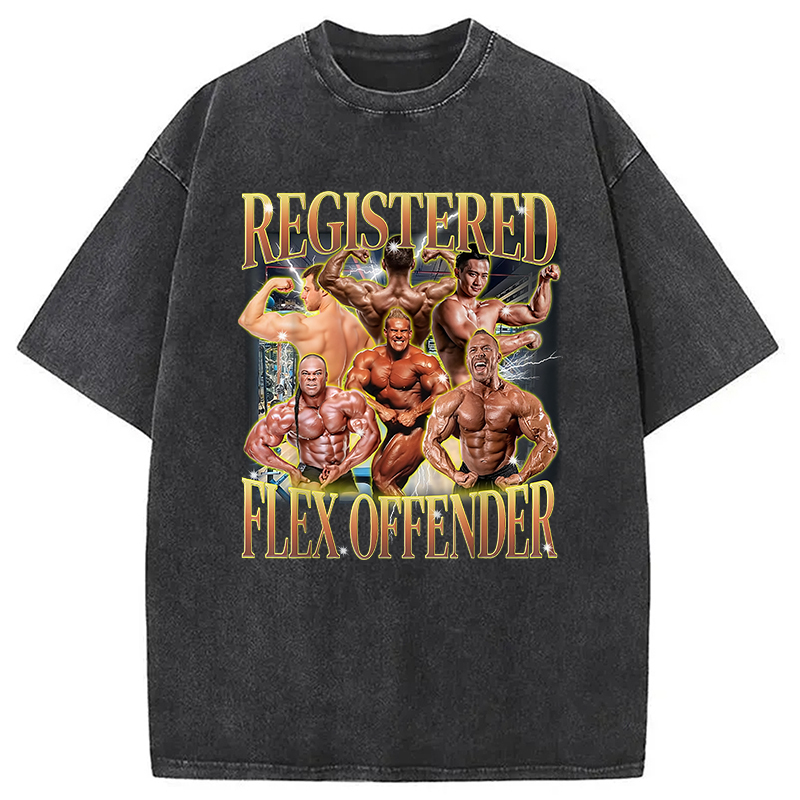 Funny Workout Gym Meme Washed T-Shirt Trendy Everyday Casual Outfit Gifts For Sister