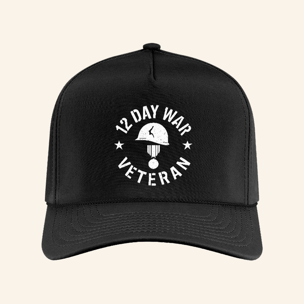 Funnymike Merch 12 Day War Veteran Hat Unique Gift For Dad Funnymike Merch 12 Day War Veteran Hat Unique Gift For Dad