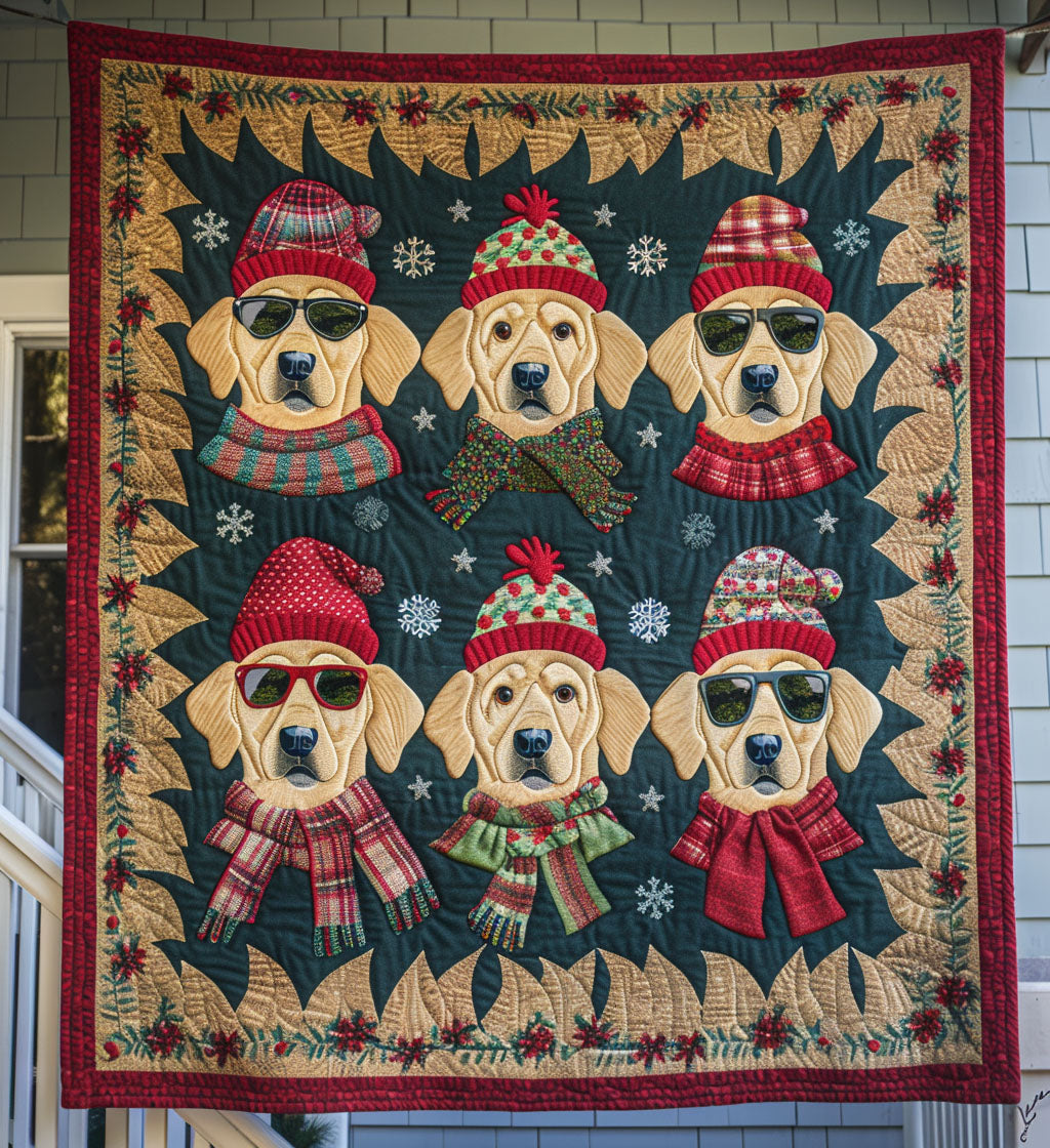 Furry Friend Warmth Quilted Blanket Gifts For Pet Owners