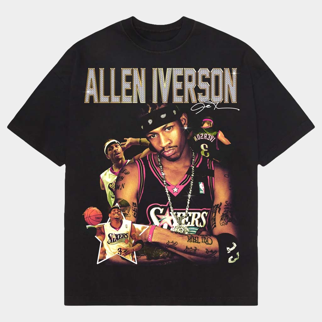 Fusion Pieces Merch Allen Iverson Shirt Best Gifts For Basketball Fans