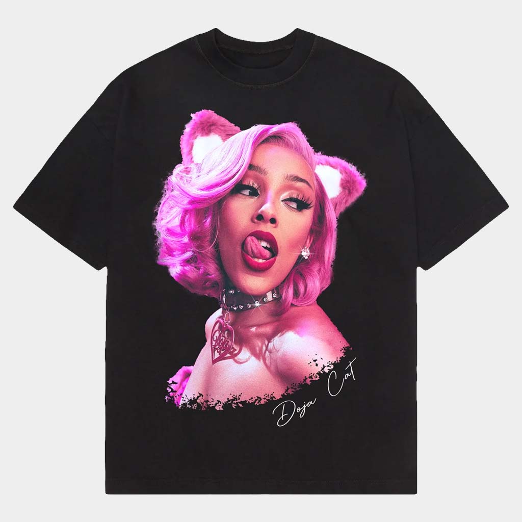 Fusion Pieces Merch Doja Cat Big Face Shirt Doja Cat Merch Birthday Present For Friends