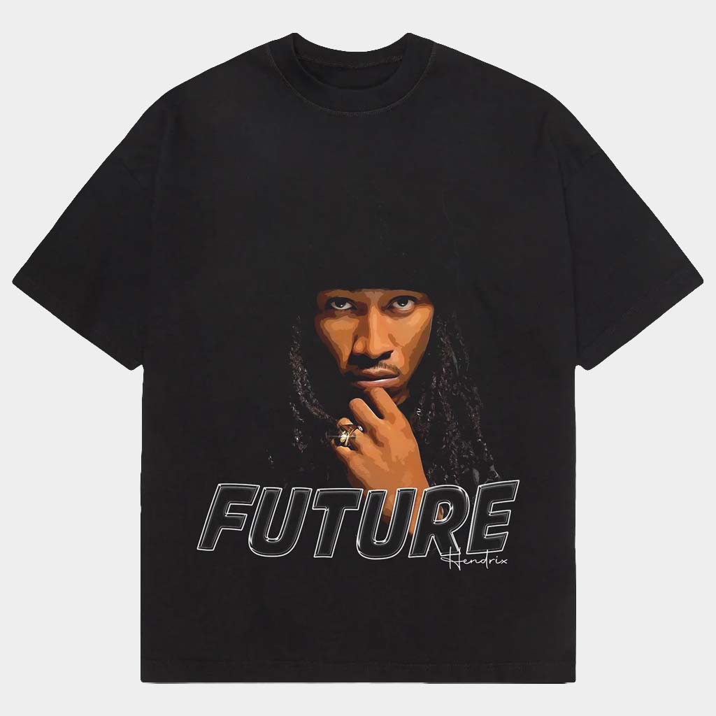 Fusion Pieces Merch Future Big Face T-Shirt Best Gifts For Rapper Fans