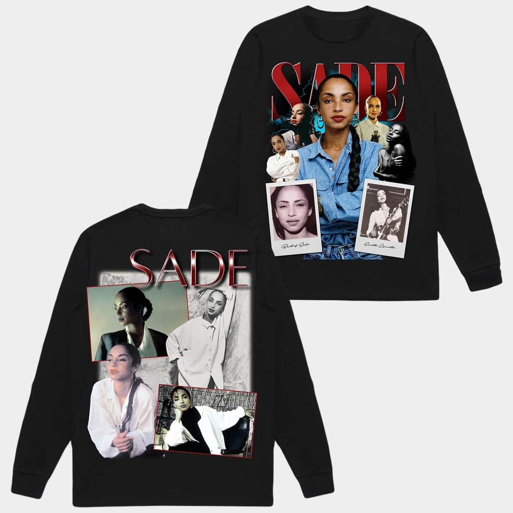 Fusion Pieces Merch Sade Long Sleeve T-Shirt Birthday Present For Fans