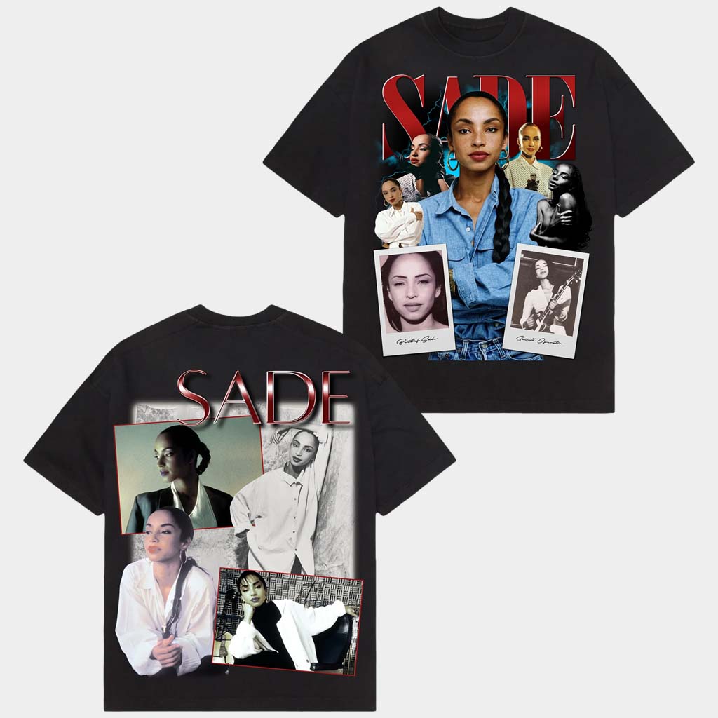 Fusion Pieces Merch Sade T-Shirt Birthday Present For Girlfriend