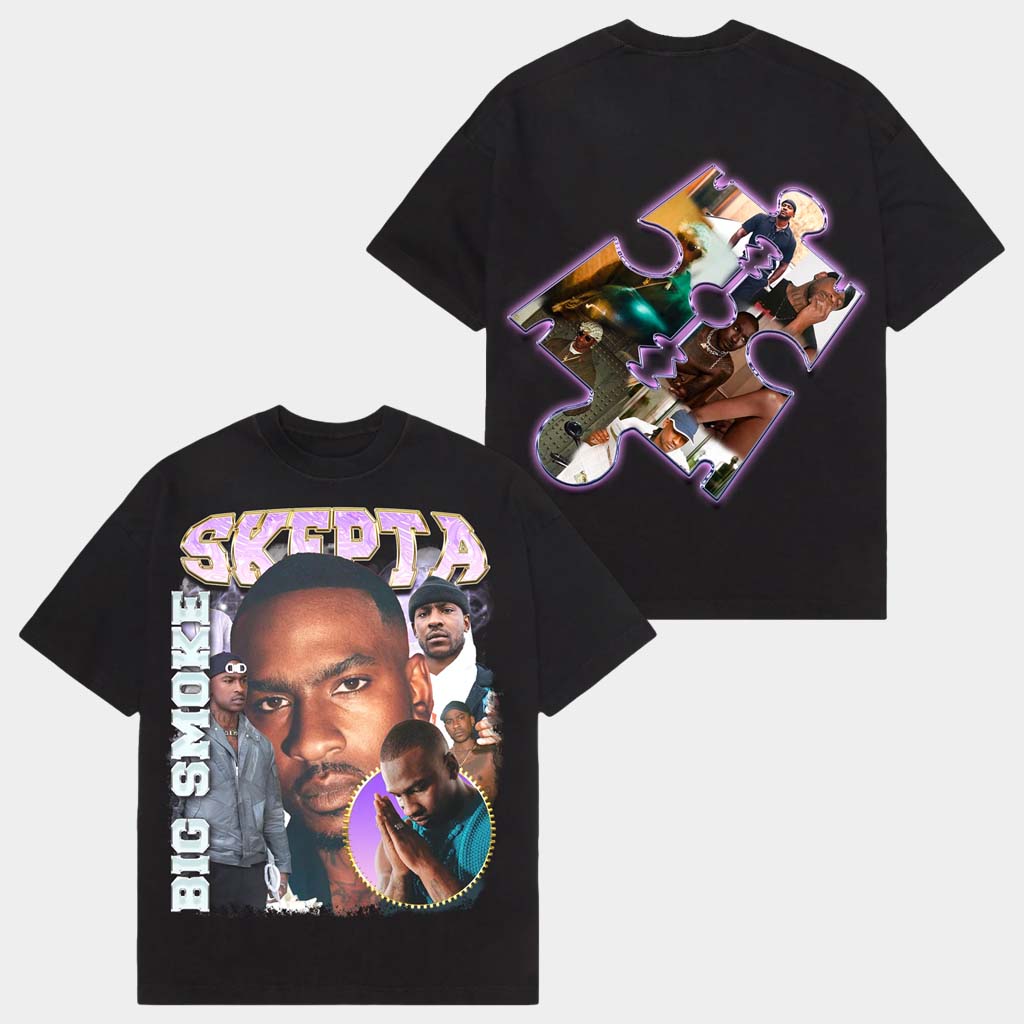 Fusion Pieces Merch Skepta Big Smoke T-Shirt Skepta Merch Gifts For Rapper Fans Fusion Pieces Merch Skepta Big Smoke T-Shirt Skepta Merch Gifts For Rapper Fans