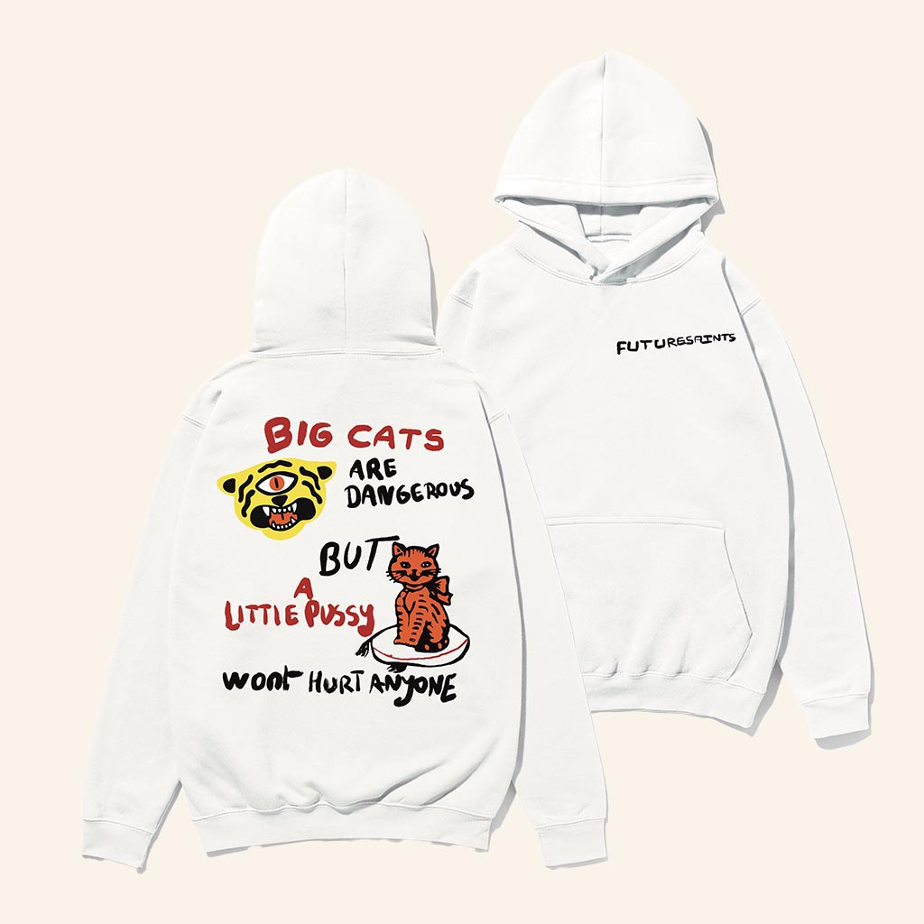 Future Saints Merch All About Cats Hoodie Big Cats Are Dangerous Hoodie Gifts For Besties