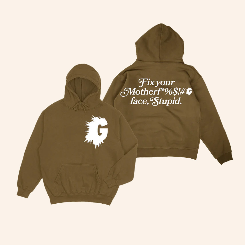 FYL Brand Merch Fix Your Face Quotable Hoodie Gifts For Friends