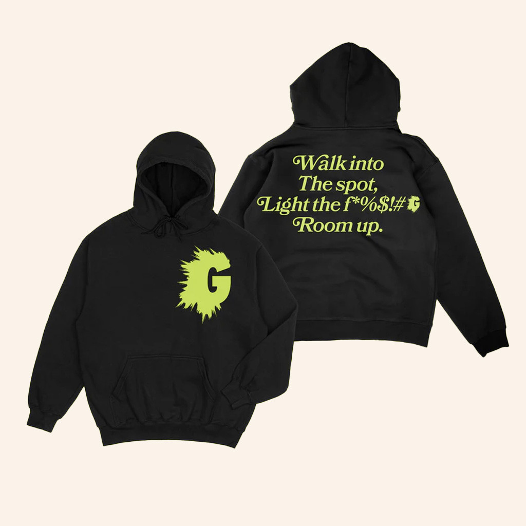 FYL Brand Merch Walk Into The Spot Light The Room Up Quotable Hoodie Gifts For Him