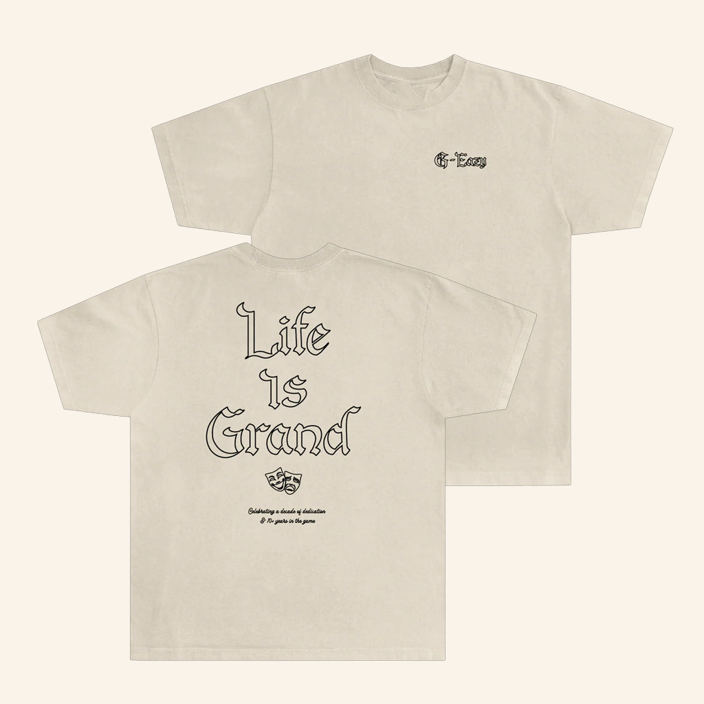 G Eazy Merch Celebration Mask T-Shirt Life Is Grand Shirt Best Gifts For Rapper Fans