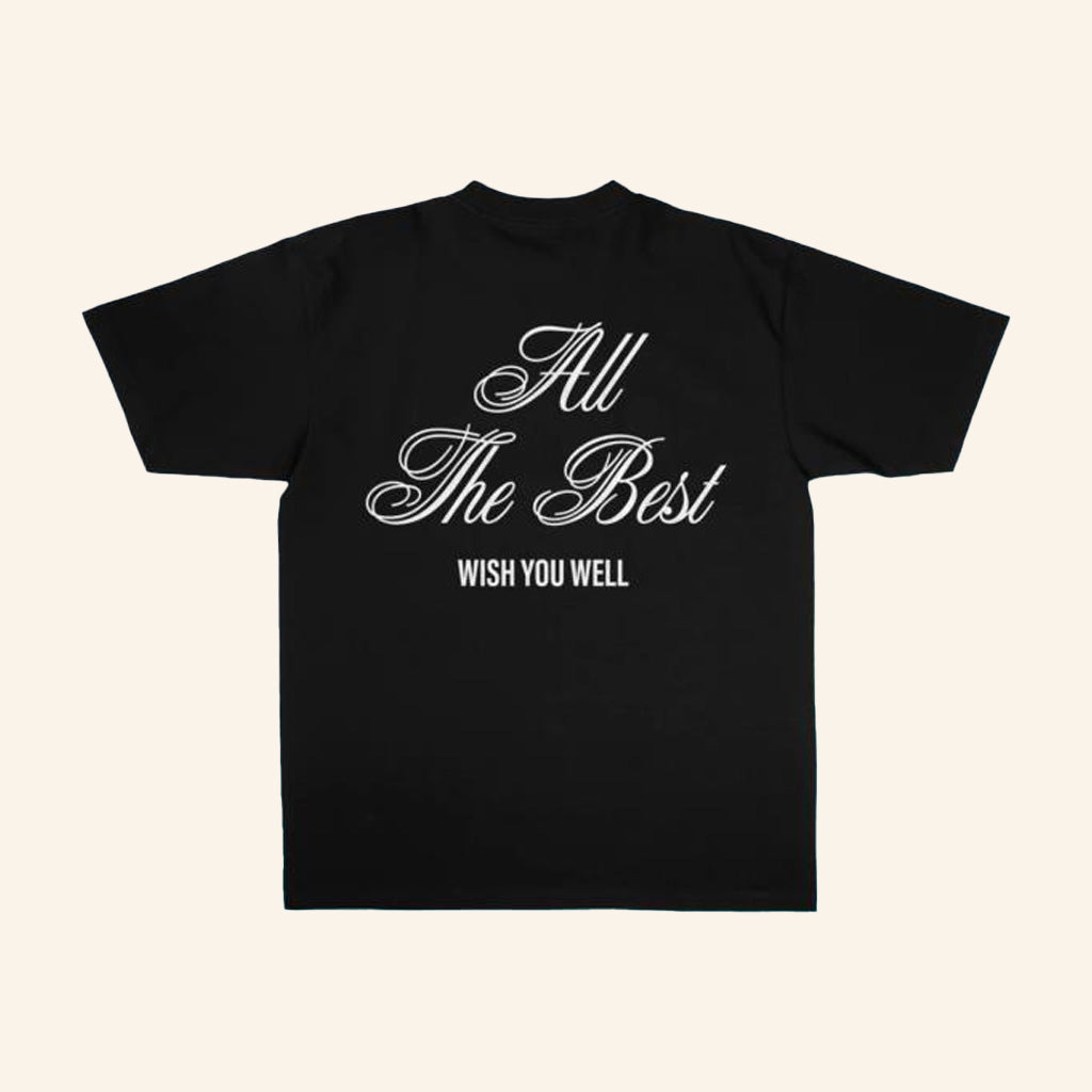 G-Eazy Merch Wish You Well Statement Black T-Shirt Gifts For Him G-Eazy Merch Wish You Well Statement Black T-Shirt Gifts For Him