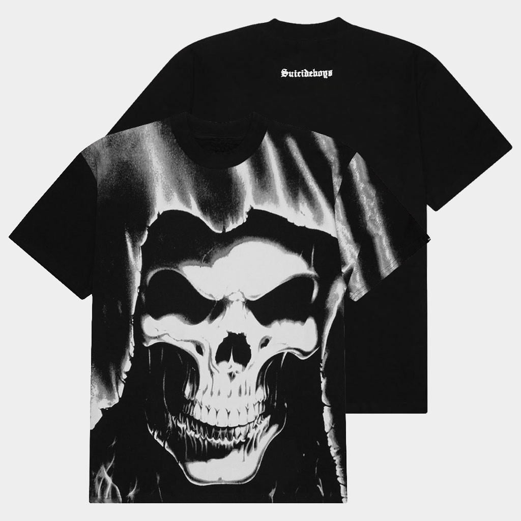 G59 Merch 2026 Mortality T-Shirt Black Suicideboys Merch Gifts For Hip Hop Lovers