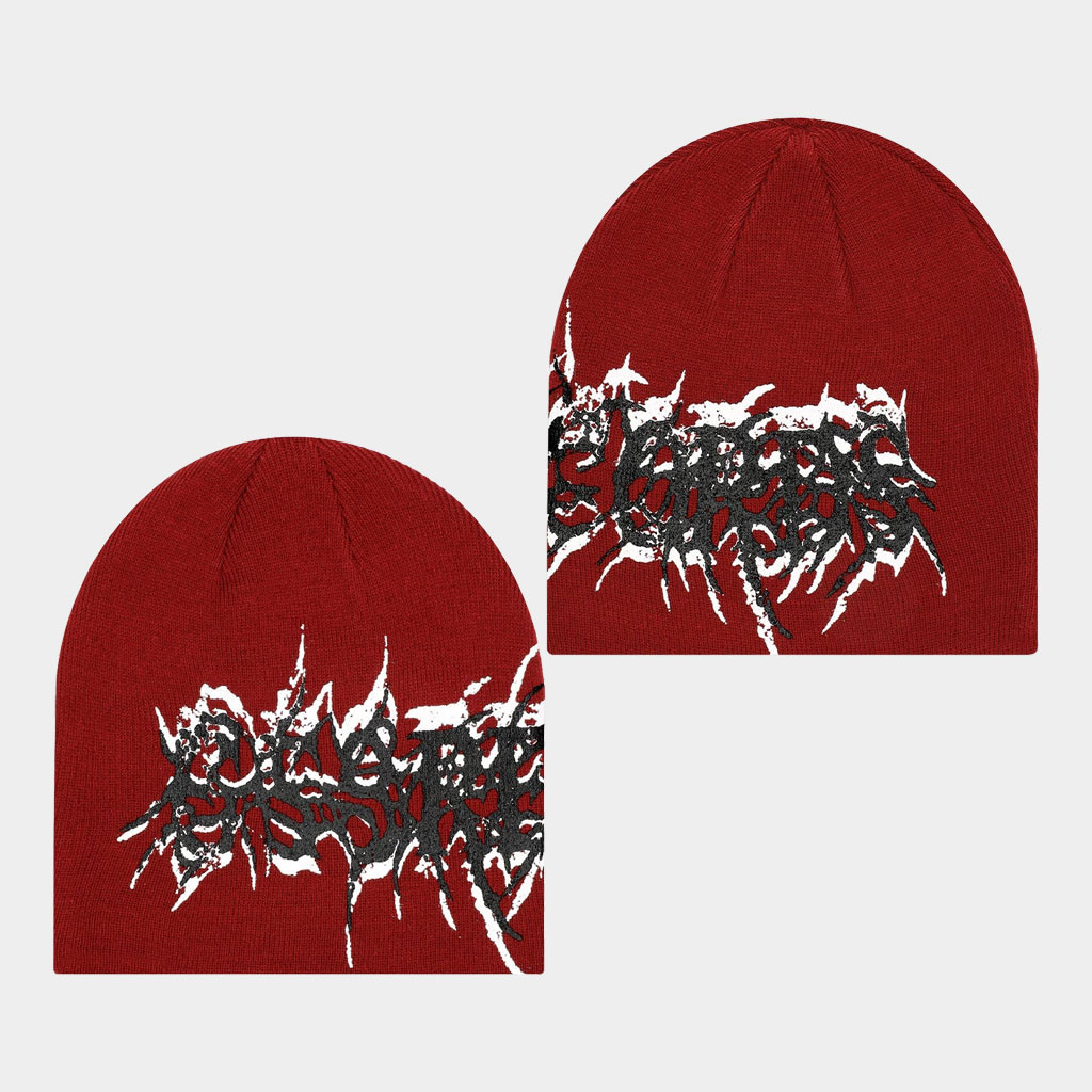 G59 Merch 2026 Virus Skully Beanie Red G59 Records Merch Gifts Ideas For Boyfriend