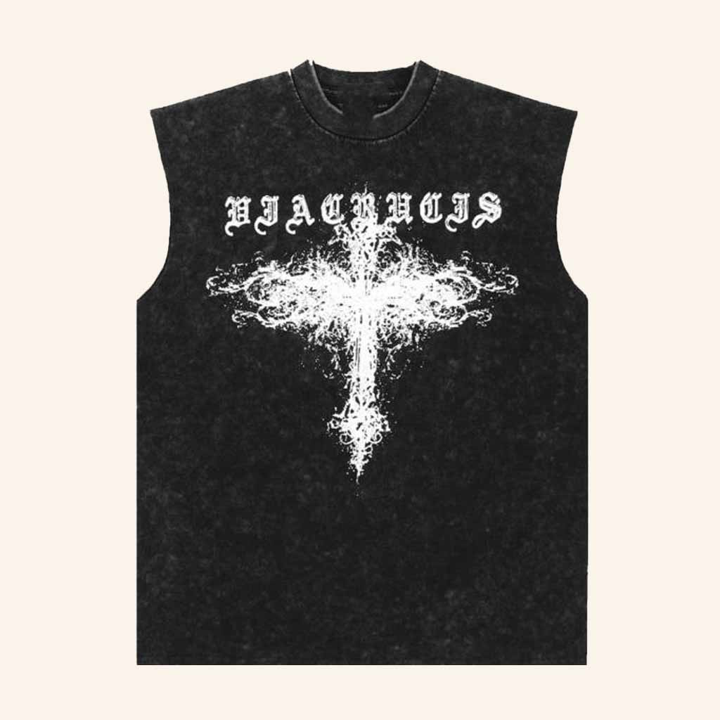 G59 Records Merchandise Lb Glitch Cross Muscle Tank Gifts For Son G59 Records Merchandise Lb Glitch Cross Muscle Tank Gifts For Son