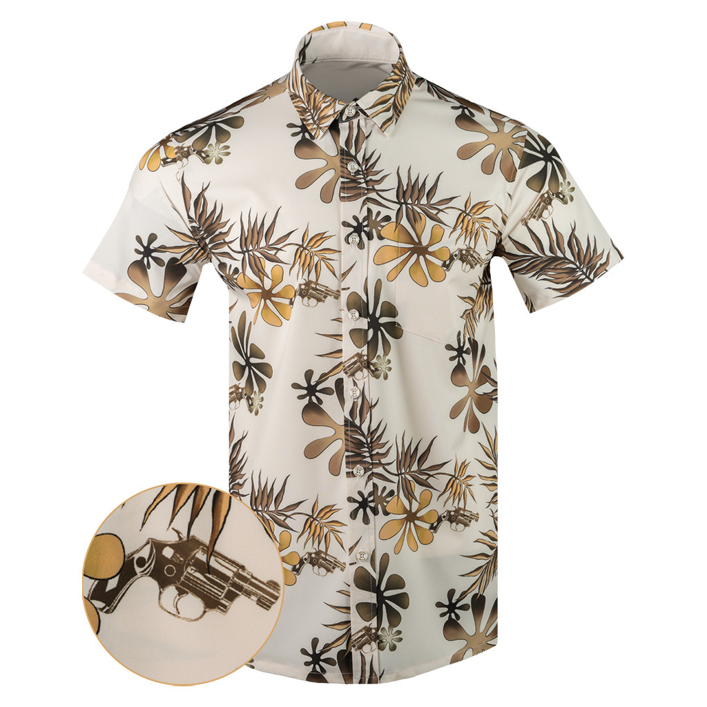 Gabagool Button Down Shirt Tactical Tropical Print Shirt Gifts For Father Gabagool Button Down Shirt Tactical Tropical Print Shirt Gifts For Father