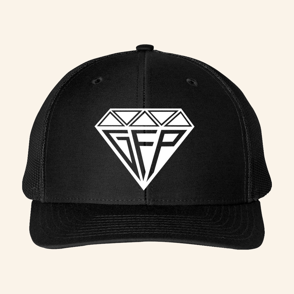 Gabe Farrell Productions Merch Diamond Logo Trucker Hat Gifts For Boyfriend