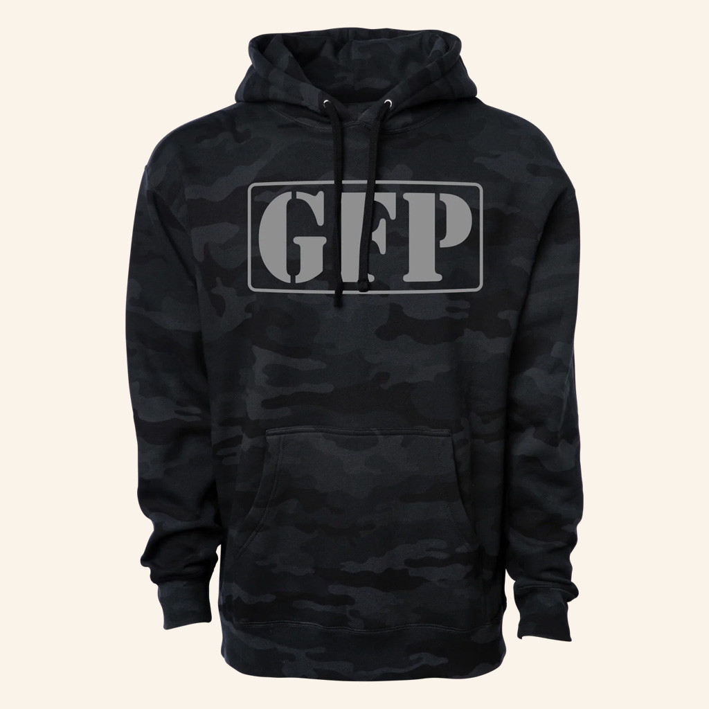 Gabe Farrell Productions Merch GFP Camo Hoodie Unique Gifts For Brothers