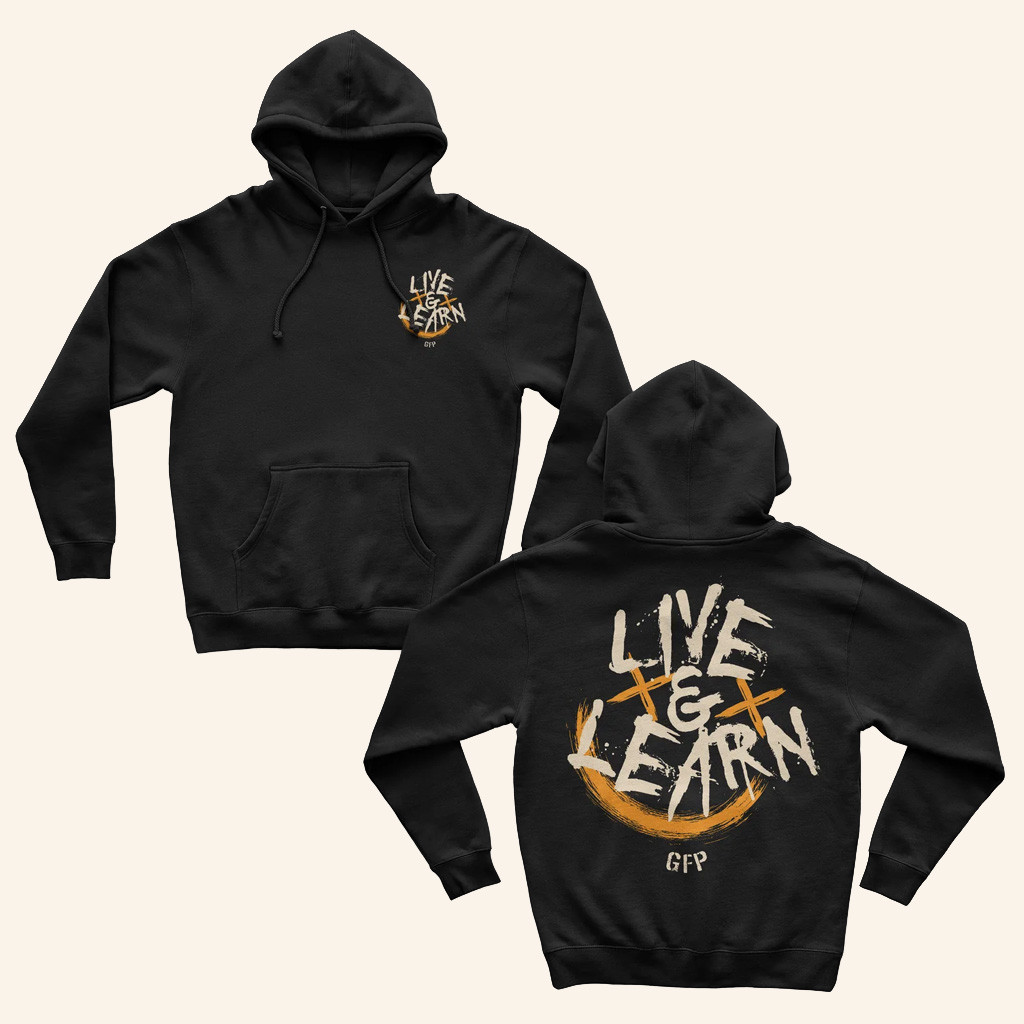 Gabe Farrell Productions Merch Live And Learn Hoodie Best Gifts For Brothers