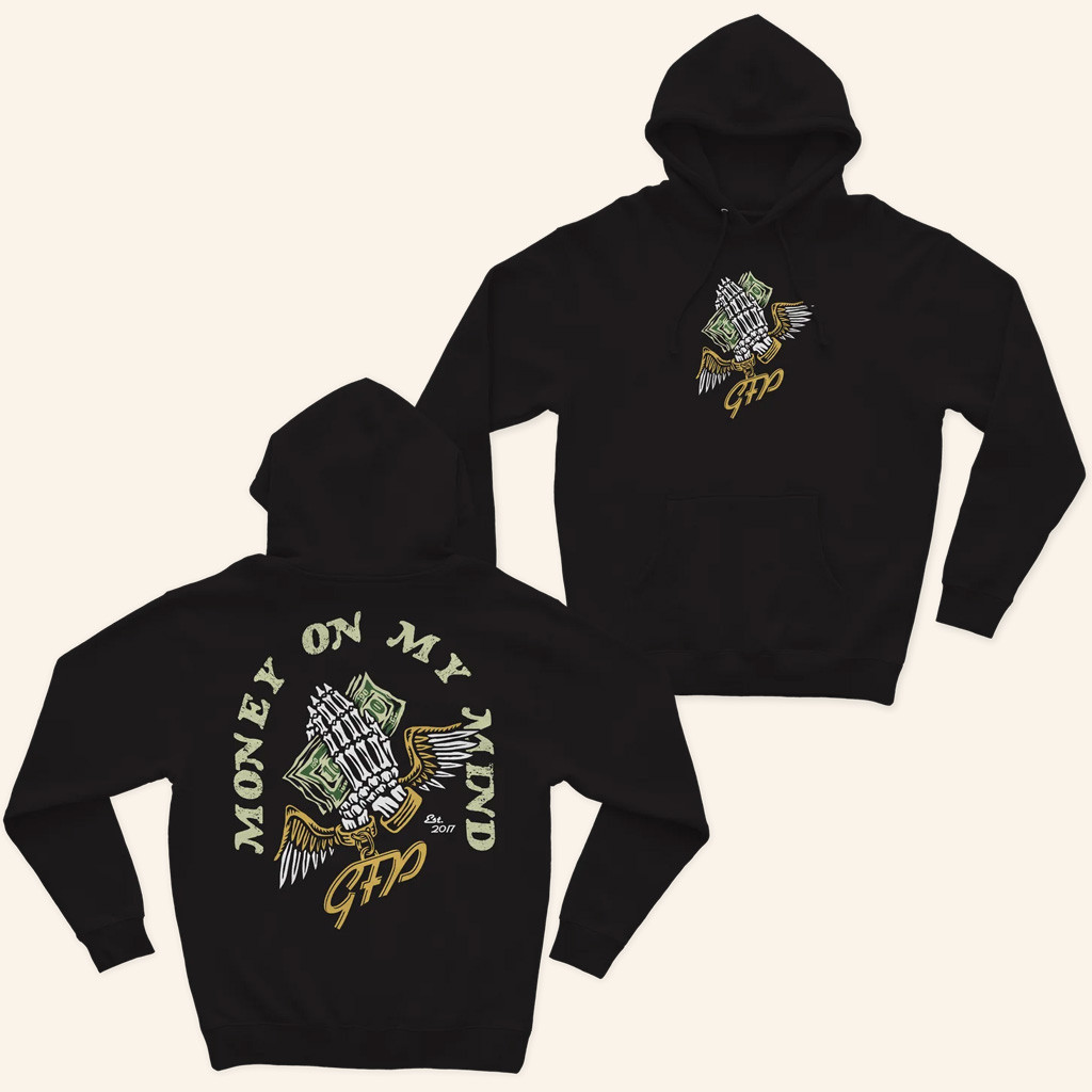 Gabe Farrell Productions Merch Money On MY Mind Hoodie Gifts For Besties