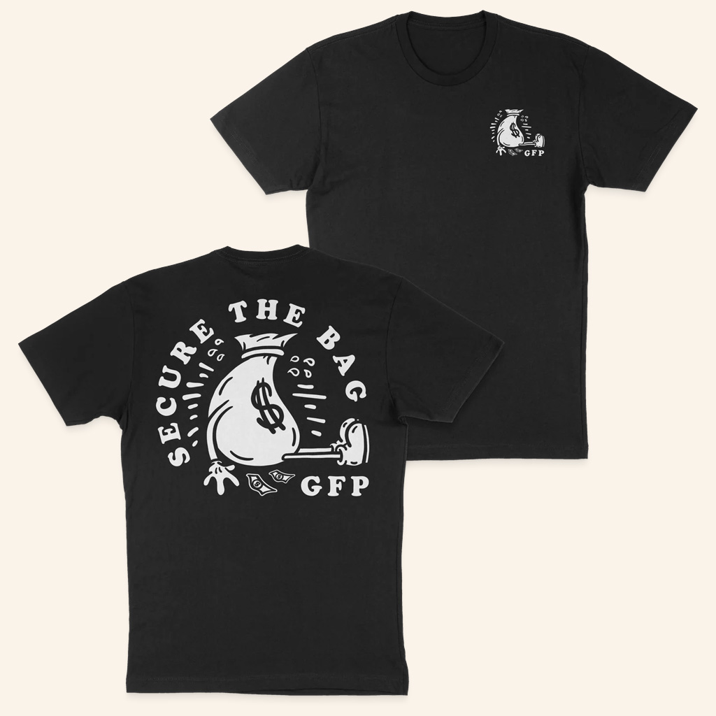 Gabe Farrell Productions Merch Secure The Bag T-Shirt Gifts Ideas For Friends