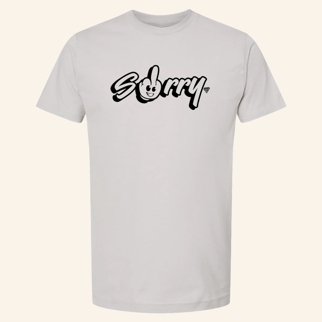 Gabe Farrell Productions Merch Sorry Middle Finger T-Shirt Gifts Ideas For Brothers