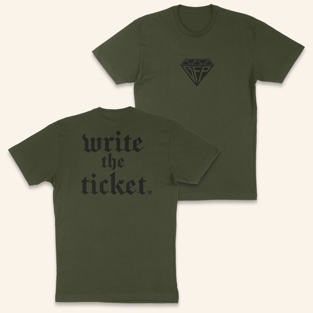 Gabe Farrell Productions Merch Write The Ticket T-Shirt Gifts For Besties