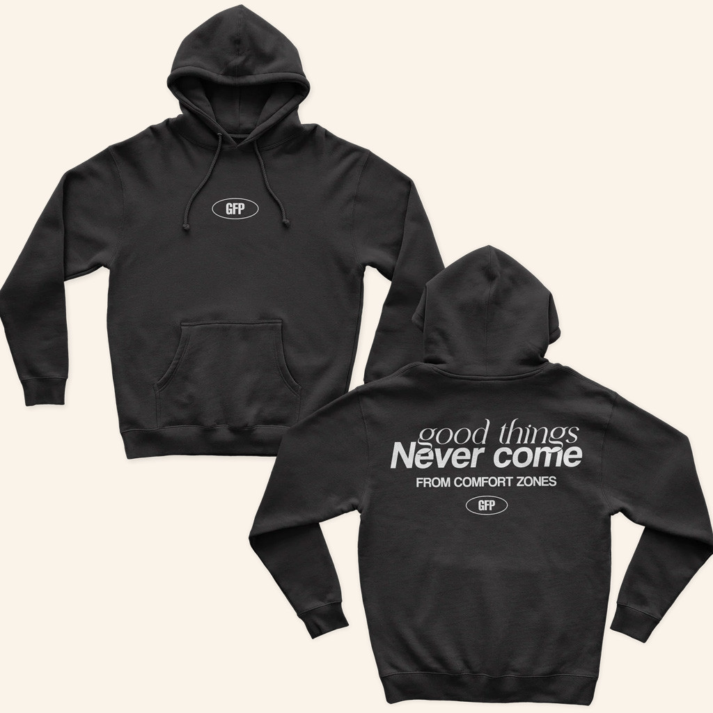 Gabe Farrell Productions Merch Zone Hoodie Good Things Never Come Hoodie Gifts For Brothers
