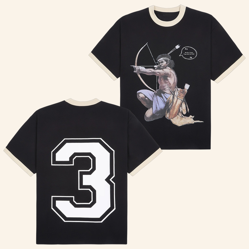 Gabos Merch We Run Tings T-Shirt Unique Birthday Gift For Husband