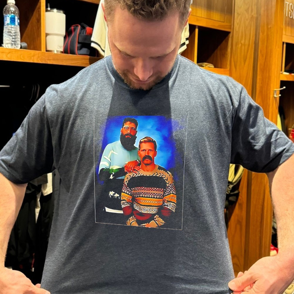 Gabriel Landeskog And Brent Burns Step Brother T Shirt