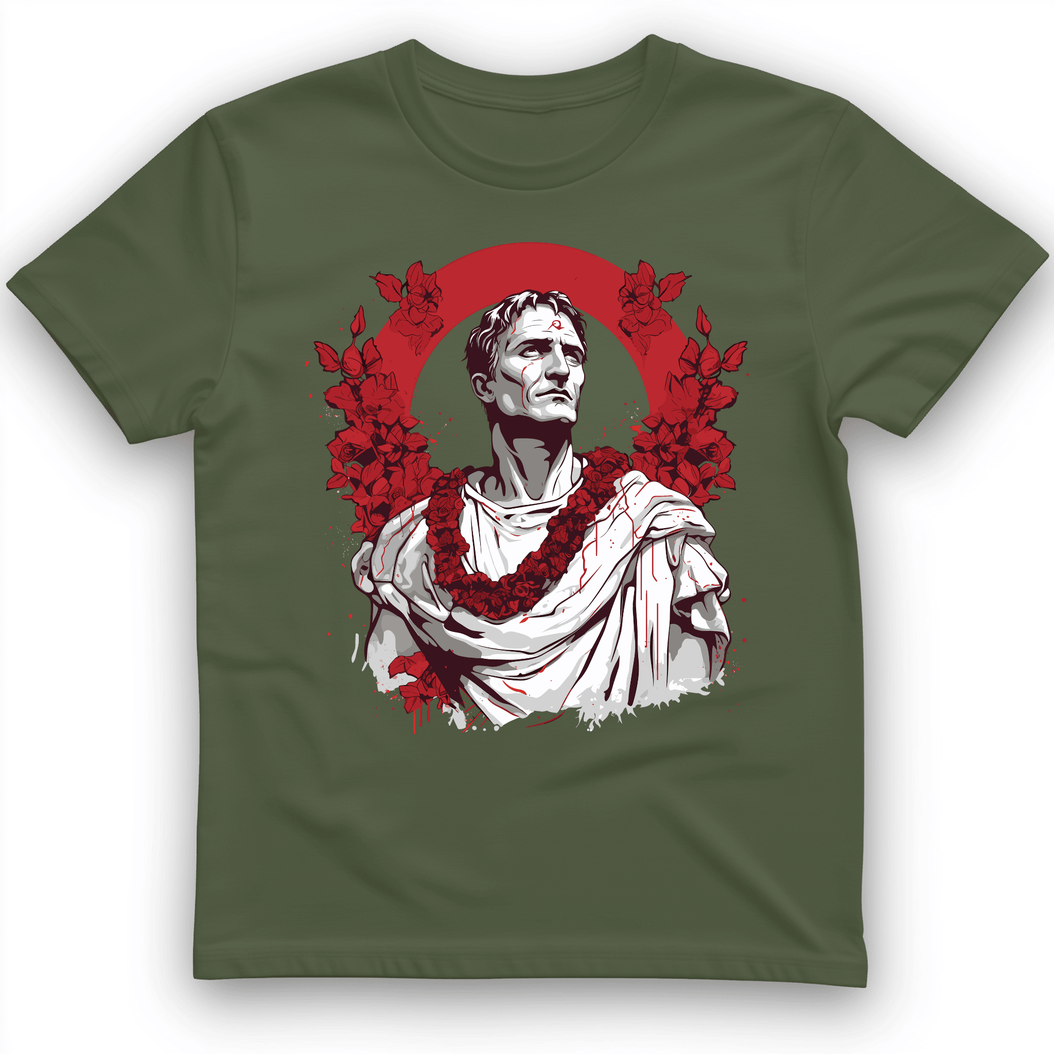 Gaius Julius Caesar T-Shirt Ancient History Graphic Shirt Gifts For History Buffs