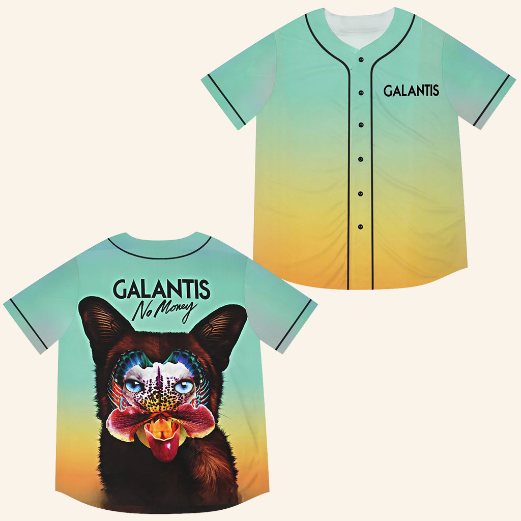 Galantis No Mercy Rave Baseball Jersey For EDM Festivals Galantis Merch Gifts For Music Lovers