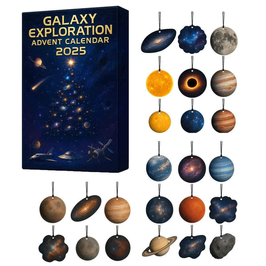 Galaxy Exploration Advent Calendar 2025 Christmas Day Countdown Xmas Gifts For Space Lovers